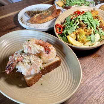 Acre - shrimp toast and fritto misto - Pizza Near Me - Oakland, California