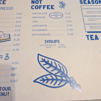 Little Bear Coffee - Menu 2 Nov 2025 - Coffee & Tea Near Me - Albuquerque, New Mexico
