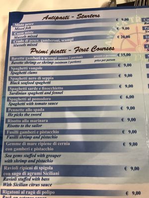 Menu photo 1 Za Pippina Sant'Agata Militello, ME