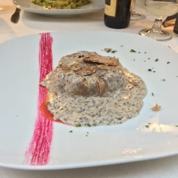 La Tavernetta 48 - Delicious steak, topped with slices of truffle, and a creamy truffle sauce. - Italian Near Me - Rome, RM La Tavernetta 48 - Delicious steak, topped with slices of truffle, and a creamy truffle sauce. - Italian Near Me - Rome, RM
