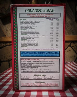 Menu photo 4 Orlando's Italian Restaurant Lubbock, TX Menu photo 4 Orlando's Italian Restaurant Lubbock, TX