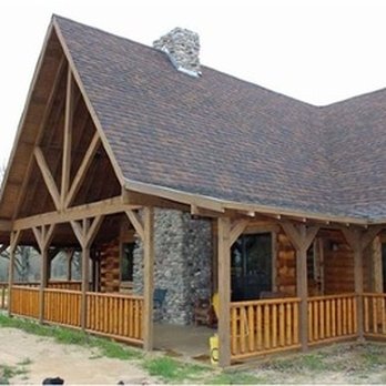 K & A Construction - the front of a log home - General Contractors Near Me - Mount Pleasant, Texas K & A Construction - the front of a log home - General Contractors Near Me - Mount Pleasant, Texas