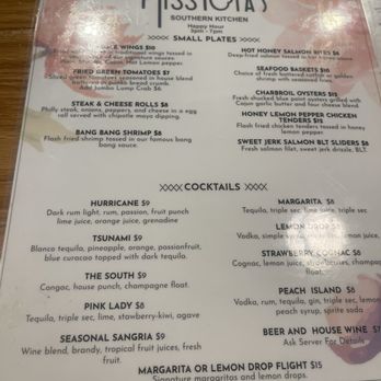 Miss Toya’s Southern Kitchen - Happy hour menu - Cocktail Bars Near Me - Washington, DC, District of Columbia Miss Toya’s Southern Kitchen - Happy hour menu - Cocktail Bars Near Me - Washington, DC, District of Columbia
