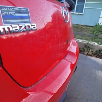 Detailing by Dean - BEFORE: Lower Rear Hatch - Auto Detailing Near Me