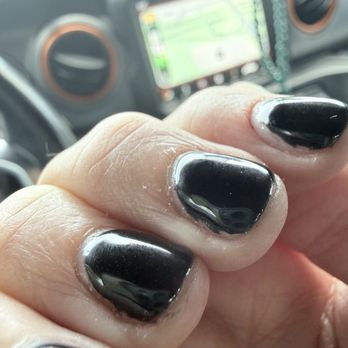 Polished Nail Bar - Terrible Gel Polish Job 1st Day - Nail Salons Near Me - Huntersville, North Carolina Polished Nail Bar - Terrible Gel Polish Job 1st Day - Nail Salons Near Me - Huntersville, North Carolina