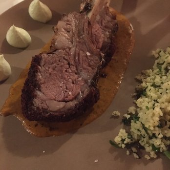 Santacafé - Sumac crusted lamb - Cafes Near Me - Santa Fe, New Mexico