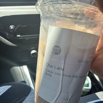 Bake Sale Bakery & Cafe - Chai latte... delicious! - Coffee & Tea Near Me - Azusa, California