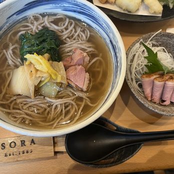Sora Dining Soba - Kamo namban - Japanese Near Me - San Francisco, California Sora Dining Soba - Kamo namban - Japanese Near Me - San Francisco, California