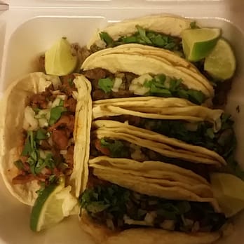California Taco Shop - Steak and el pastor tacos. - Mexican Near Me - Pawtucket, Rhode Island