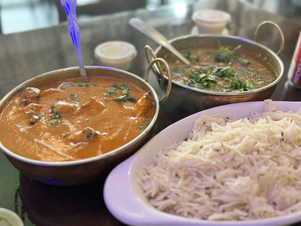 Food from Zafran Kabab Palace