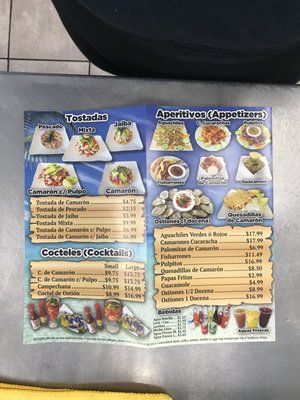 Menu photo 3 Viva Jalisco Compton, CA