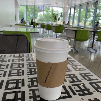The Cafe at Cornell Tech - a cup of coffee on a table - Cafeteria Near Me - New York, New York The Cafe at Cornell Tech - a cup of coffee on a table - Cafeteria Near Me - New York, New York