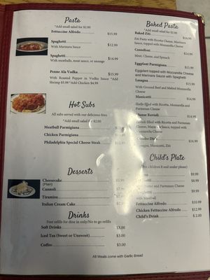 Menu photo 3 Fratelli's Italian Grille Picayune, MS