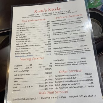 Kim's Nails - Services - Nail Salons Near Me - Austin, Texas
