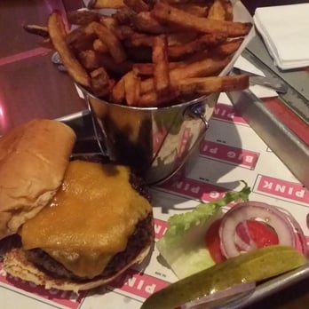Big Pink - Pink burger. - Pizza Near Me - Miami Beach, Florida