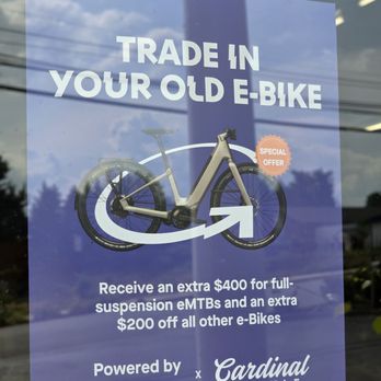 Cardinal Bicycle - The advantages of being able to trade in. - Bikes Near Me - Roanoke, Virginia