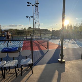 Goodsurf Beach Club - Pickleball area - Surfing Near Me - Dallas, Texas