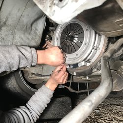 Brand new clutch going in along with the transmission as well. He left satisfied and happy.