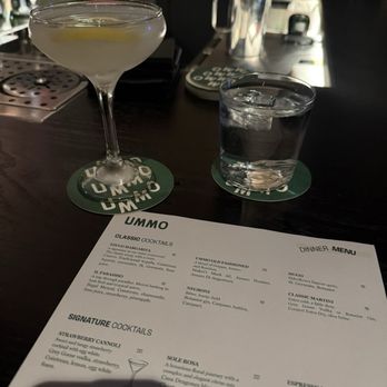 Ummo - Lemon drop martini - Italian Near Me - Chicago, Illinois