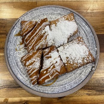 Fish & Chicks - Beignet are moist and delicious . - Seafood Near Me - Cypress, Texas