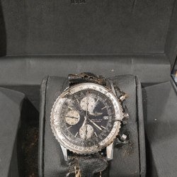 Paris The Jeweler - Breitling Navitimer watch destroyed sadly by customer