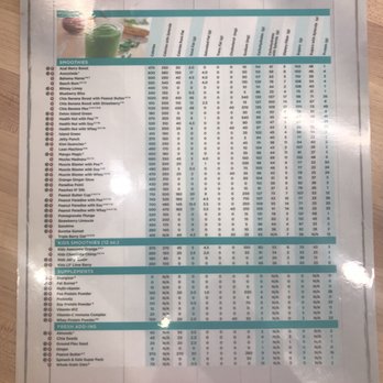 Tropical Smoothie Cafe - GF/V  SMOOTHIES - Juice Bars & Smoothies Near Me - Cincinnati, Ohio