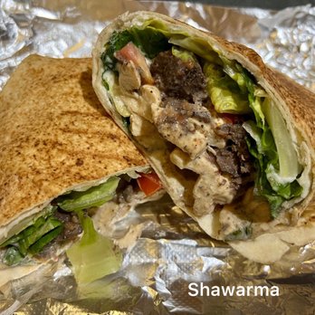 Samira's Cafe - Shawarma ($8) ~ I requested a mixed beef & chicken ~ - Lebanese Near Me - Fruit Cove, Florida Samira's Cafe - Shawarma ($8) ~ I requested a mixed beef & chicken ~ - Lebanese Near Me - Fruit Cove, Florida