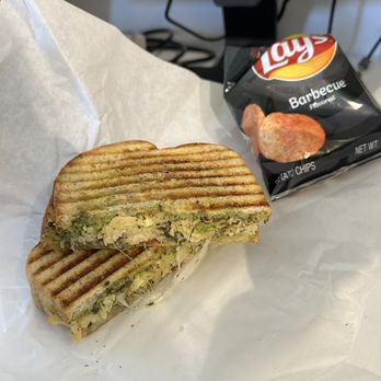 Anny's - Chicken Pesto Panini - Coffee & Tea Near Me - Beverly Hills, California Anny's - Chicken Pesto Panini - Coffee & Tea Near Me - Beverly Hills, California