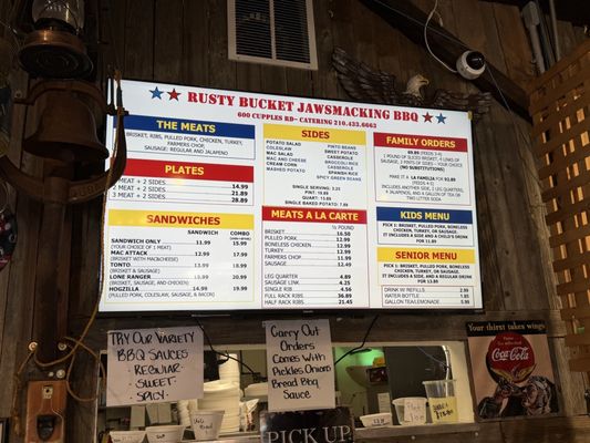 Menu photo 1 Rusty Bucket JawSmacking BBQ San Antonio, TX Menu photo 1 Rusty Bucket JawSmacking BBQ San Antonio, TX