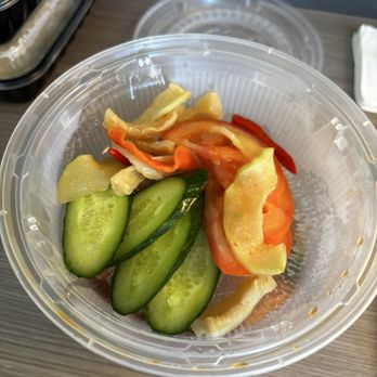 Saigonese Kitchen - Pickled vegetables that come with Thit Kho - delicious! - Vietnamese Near Me - El Monte, California