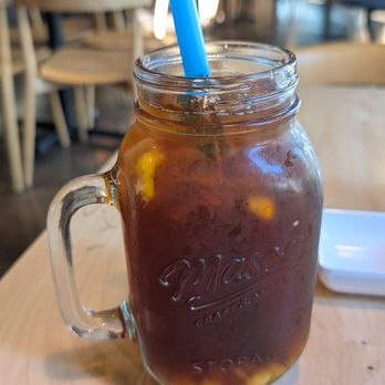 Mio Sushi - Mango iced tea - Japanese Near Me - Beaverton, Oregon Mio Sushi - Mango iced tea - Japanese Near Me - Beaverton, Oregon