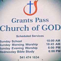 Grants Pass Church Of God - This is the times of Church of God services