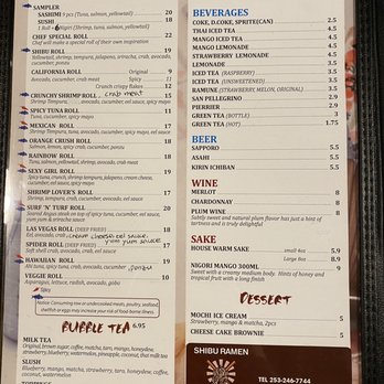 Shibu Ramen - Ramen Near Me - Kent, Washington