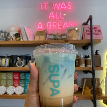 Supa Coffee - Iced Supafly Latte - Coffee & Tea Near Me - Los Angeles, California Supa Coffee - Iced Supafly Latte - Coffee & Tea Near Me - Los Angeles, California
