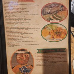 El Tio - Menu