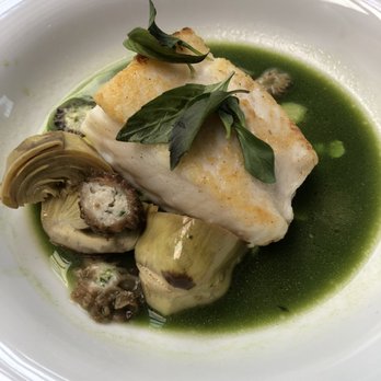 Spoon and Stable - Roasted Halibut - New American Near Me - Minneapolis, Minnesota