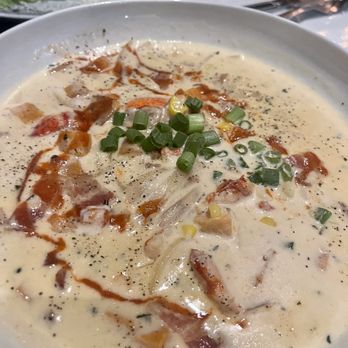 East Bay Oyster Bar - Lobster chowda...meh - Seafood Near Me - Barrington, Rhode Island