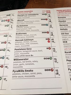 Menu photo 5 Pyra Bar Gdańsk, PM