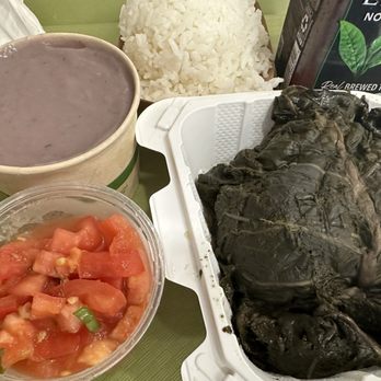 Young's Fish Market - My not-so-mini Mini Laulau plate. - Hawaiian Near Me - Honolulu, Hawaii Young's Fish Market - My not-so-mini Mini Laulau plate. - Hawaiian Near Me - Honolulu, Hawaii