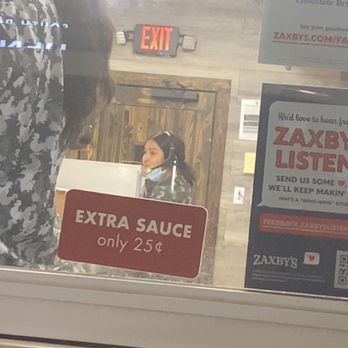 Zaxbys - Employee eating! - Fast Food Near Me - Chantilly, Virginia Zaxbys - Employee eating! - Fast Food Near Me - Chantilly, Virginia