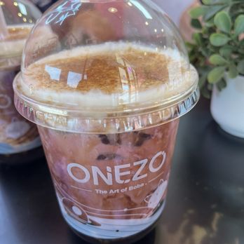 One Zo - Dirty Flaming ube milk - Bubble Tea Near Me - Evans, Georgia