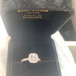 John Pierre Jewelers - Halo ring