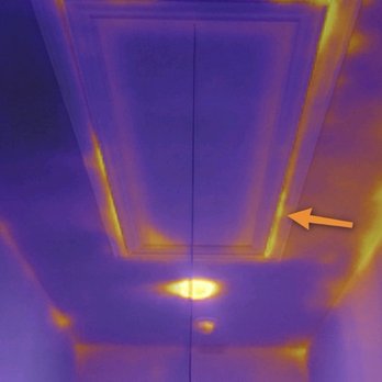 The Inspection Kingdom - Images of attic entrance...heat is entering - Home Inspectors Near Me - Houston, Texas The Inspection Kingdom - Images of attic entrance...heat is entering - Home Inspectors Near Me - Houston, Texas