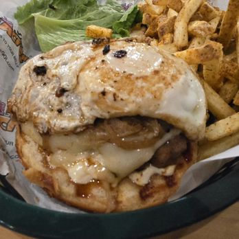 BellyAcres - Hot Pow Burger 2 (Egg Added) Open Face - Burgers Near Me - Southaven, Mississippi BellyAcres - Hot Pow Burger 2 (Egg Added) Open Face - Burgers Near Me - Southaven, Mississippi