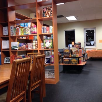 Meeples Games - Another view from one of the tables in the café. - Hobby Shops Near Me - Seattle, Washington