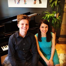 KW Music Studios Piano Lessons - All smiles after this students wonderful senior recital