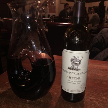 Wayne Steakhouse - Stag's Leap Artemis is a Cabernet that never disappoints! Restaurant is BYOB. - Steakhouses Near Me - Wayne, New Jersey
