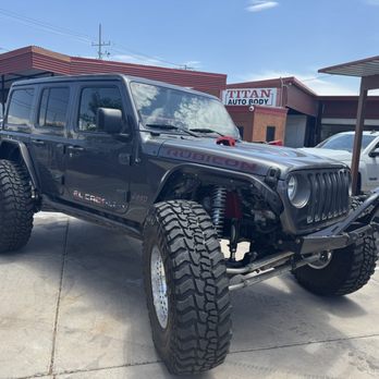 Titan Auto Body - Delivery day. Full collision repair with OEM procedures and color-match. - Body Shops Near Me - Phoenix, Arizona Titan Auto Body - Delivery day. Full collision repair with OEM procedures and color-match. - Body Shops Near Me - Phoenix, Arizona
