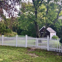Beautiful job painting our fence and house trim!
