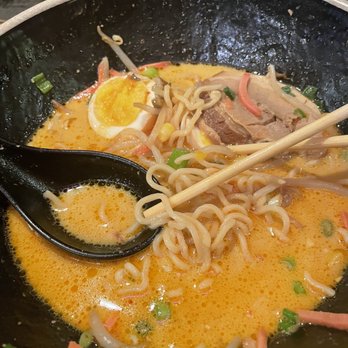 Ebaes - Spicy Tonkotsu Ramen - Ramen Near Me - Los Angeles, California